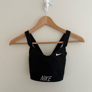 Nike Black Cross Back Sports Bra - Women's Size Small